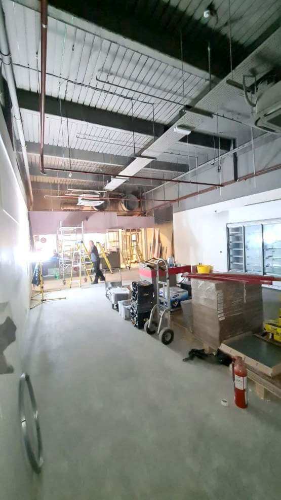 Suspended ceiling for Post office 