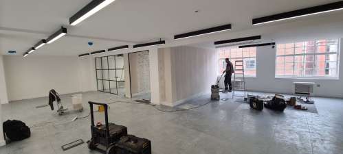 partitioning office