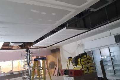suspended ceilings post office