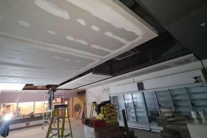 fitting a suspended ceilings