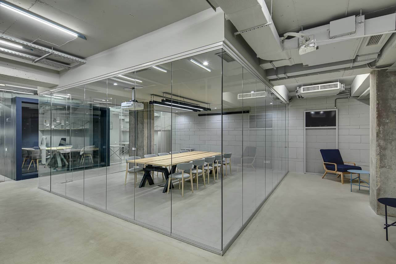glass partitions London